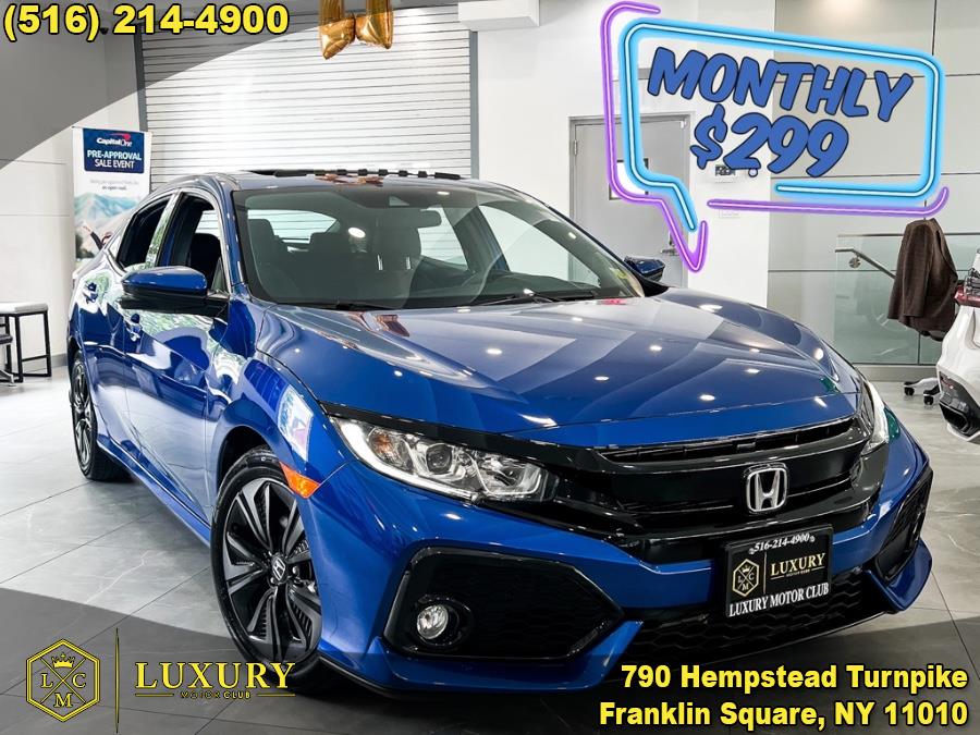 2019 Honda Civic HATCHBACK EX, available for sale in Franklin Square, New York | Luxury Motor Club. Franklin Square, New York