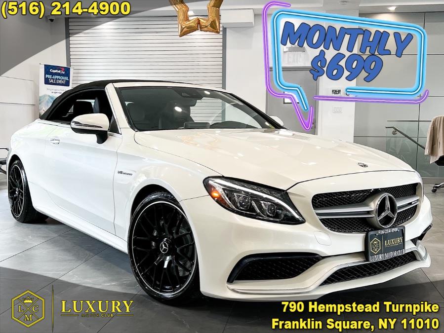 2018 Mercedes-Benz C-Class AMG C 63 Cabriolet, available for sale in Franklin Square, New York | Luxury Motor Club. Franklin Square, New York