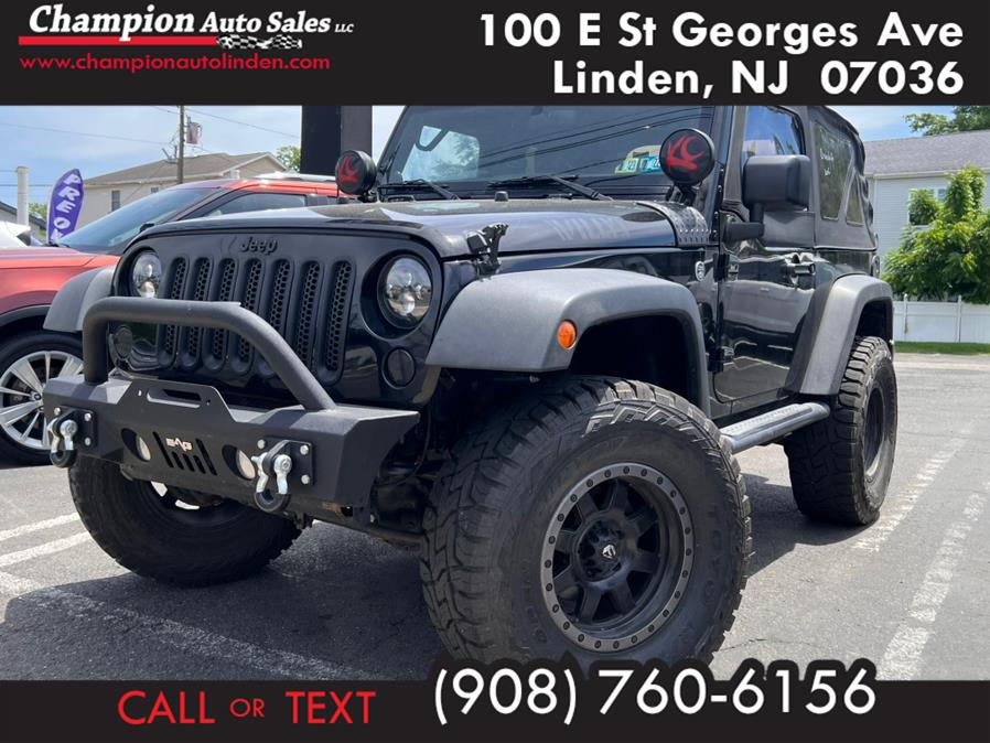 Used Jeep Wrangler 4WD 2dr Sport 2014 | Champion Used Auto Sales. Linden, New Jersey