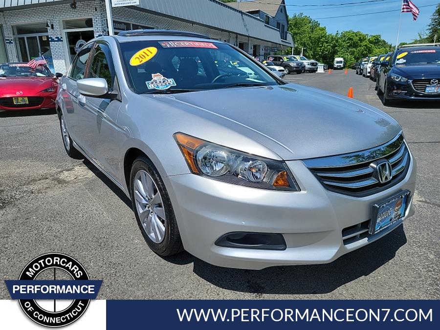 2011 Honda Accord Sdn 4dr I4 Man EX, available for sale in Wilton, Connecticut | Performance Motor Cars Of Connecticut LLC. Wilton, Connecticut