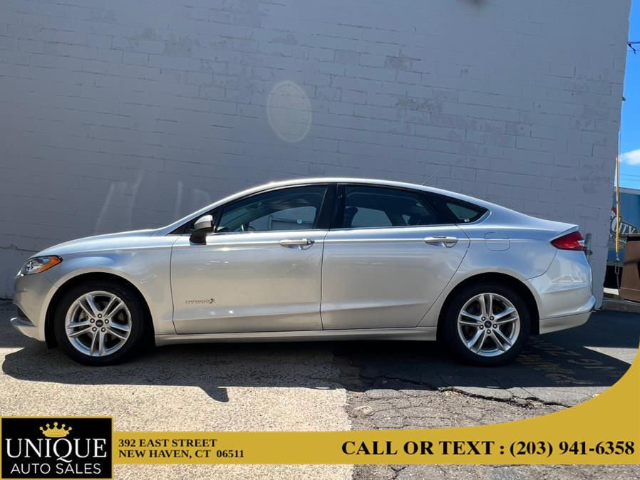 2018 Ford Fusion SE HYBRID, available for sale in New Haven, Connecticut | Unique Auto Sales LLC. New Haven, Connecticut