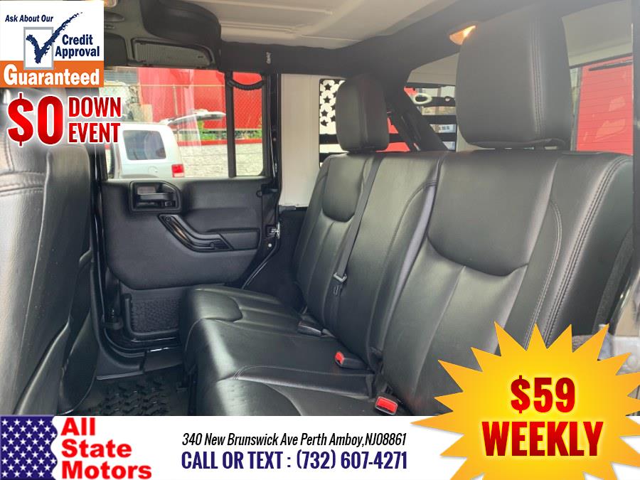 2015 Jeep Wrangler Unlimited 4WD 4dr Sahara, available for sale in Perth Amboy, New Jersey | All State Motor Inc. Perth Amboy, New Jersey 2015 Jeep Wrangler Unlimited 4WD 4dr Sahara, available for sale in Perth Amboy, New Jersey | All State Motor Inc. Perth Amboy, New Jersey