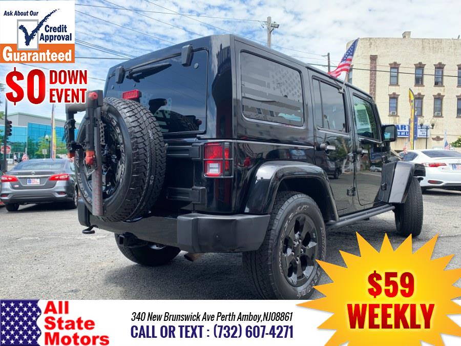 2015 Jeep Wrangler Unlimited 4WD 4dr Sahara, available for sale in Perth Amboy, New Jersey | All State Motor Inc. Perth Amboy, New Jersey 2015 Jeep Wrangler Unlimited 4WD 4dr Sahara, available for sale in Perth Amboy, New Jersey | All State Motor Inc. Perth Amboy, New Jersey