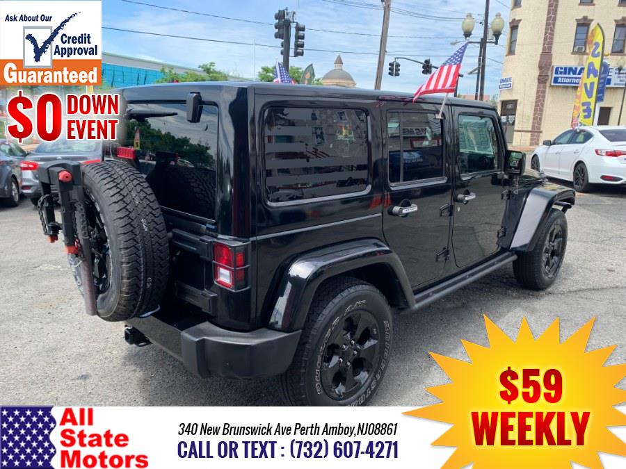 2015 Jeep Wrangler Unlimited 4WD 4dr Sahara, available for sale in Perth Amboy, New Jersey | All State Motor Inc. Perth Amboy, New Jersey 2015 Jeep Wrangler Unlimited 4WD 4dr Sahara, available for sale in Perth Amboy, New Jersey | All State Motor Inc. Perth Amboy, New Jersey