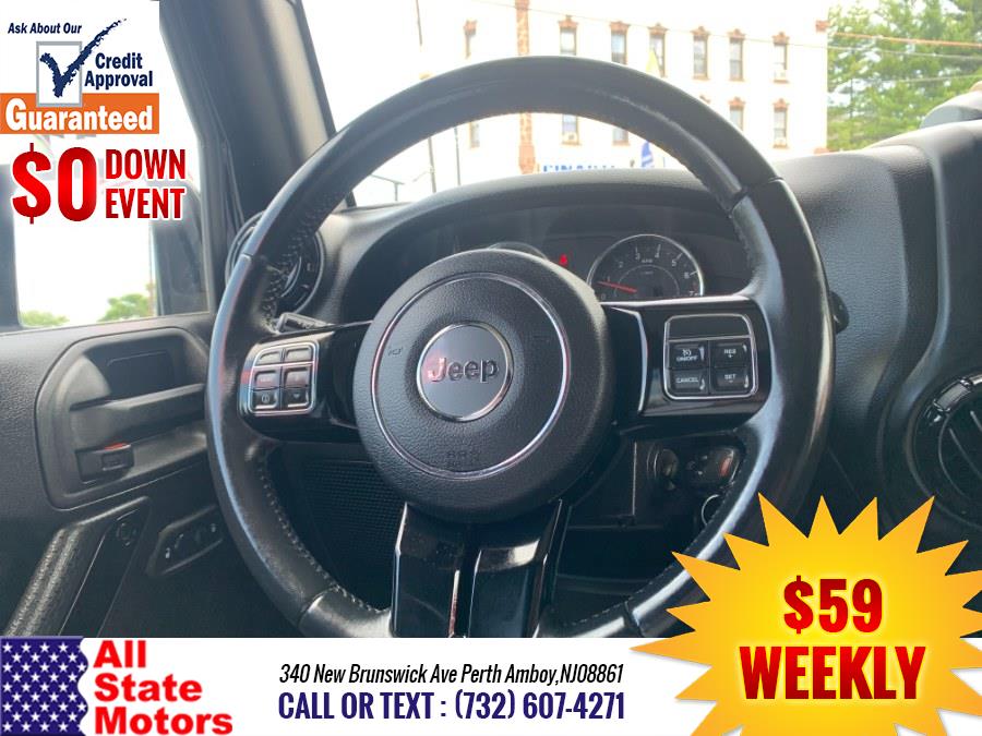 2015 Jeep Wrangler Unlimited 4WD 4dr Sahara, available for sale in Perth Amboy, New Jersey | All State Motor Inc. Perth Amboy, New Jersey 2015 Jeep Wrangler Unlimited 4WD 4dr Sahara, available for sale in Perth Amboy, New Jersey | All State Motor Inc. Perth Amboy, New Jersey