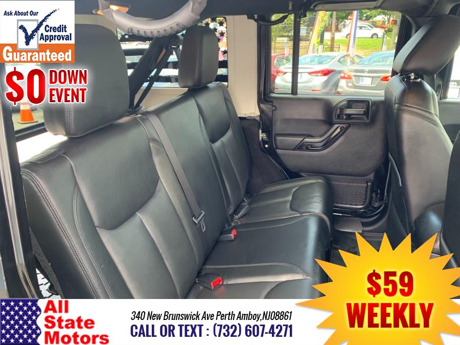 2015 Jeep Wrangler Unlimited 4WD 4dr Sahara, available for sale in Perth Amboy, New Jersey | All State Motor Inc. Perth Amboy, New Jersey 2015 Jeep Wrangler Unlimited 4WD 4dr Sahara, available for sale in Perth Amboy, New Jersey | All State Motor Inc. Perth Amboy, New Jersey