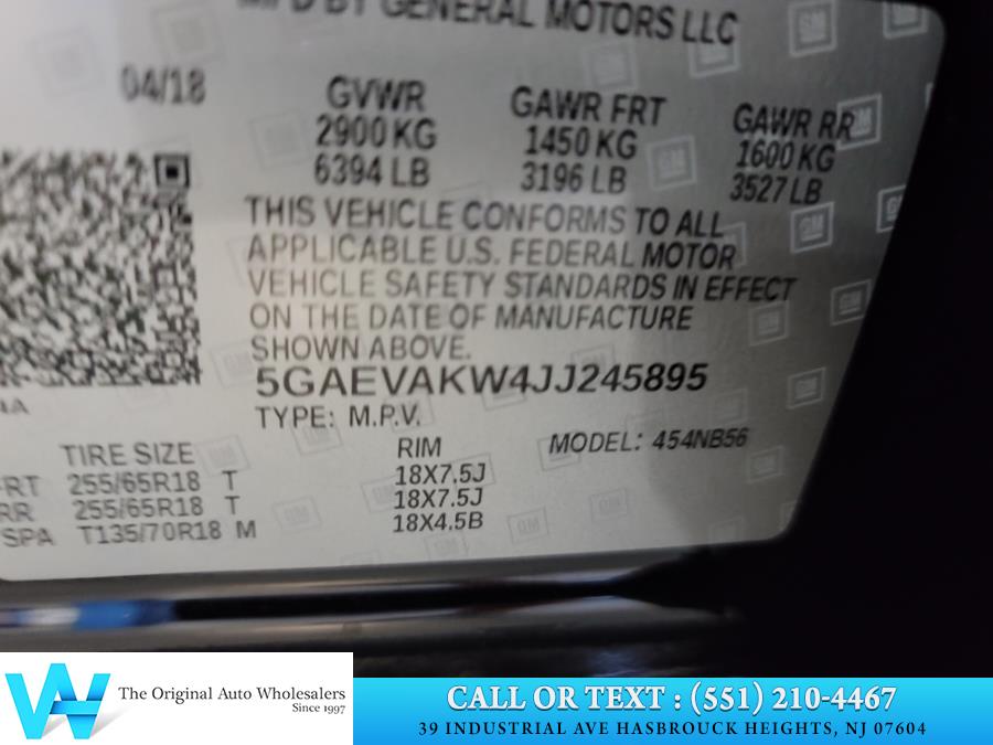 2018 Buick Enclave AWD 4dr Essence, available for sale in Lodi, New Jersey | AW Auto & Truck Wholesalers, Inc. Lodi, New Jersey 2018 Buick Enclave AWD 4dr Essence, available for sale in Lodi, New Jersey | AW Auto & Truck Wholesalers, Inc. Lodi, New Jersey