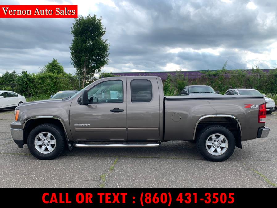 2012 GMC Sierra 1500 4WD Ext Cab 143.5" SLE, available for sale in Manchester, Connecticut | Vernon Auto Sale & Service. Manchester, Connecticut 2012 GMC Sierra 1500 4WD Ext Cab 143.5" SLE, available for sale in Manchester, Connecticut | Vernon Auto Sale & Service. Manchester, Connecticut