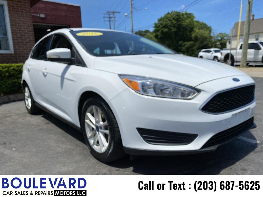 2016 Ford Focus SE Hatchback 4D, available for sale in New Haven, Connecticut | Boulevard Motors LLC. New Haven, Connecticut