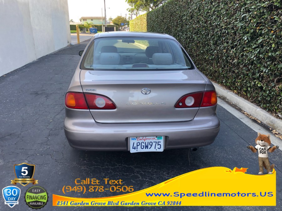 2001 Toyota Corolla 4dr Sdn CE Auto (Natl), available for sale in Garden Grove, California | Speedline Motors. Garden Grove, California 2001 Toyota Corolla 4dr Sdn CE Auto (Natl), available for sale in Garden Grove, California | Speedline Motors. Garden Grove, California