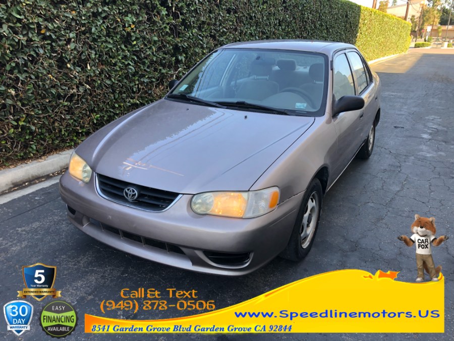 Used Toyota Corolla 4dr Sdn CE Auto (Natl) 2001 | Speedline Motors. Garden Grove, California
