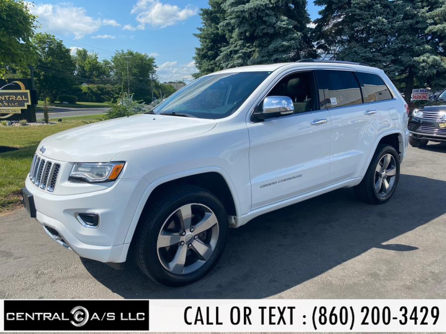 2015 Jeep Grand Cherokee 4WD 4dr Overland, available for sale in East Windsor, Connecticut | Central A/S LLC. East Windsor, Connecticut