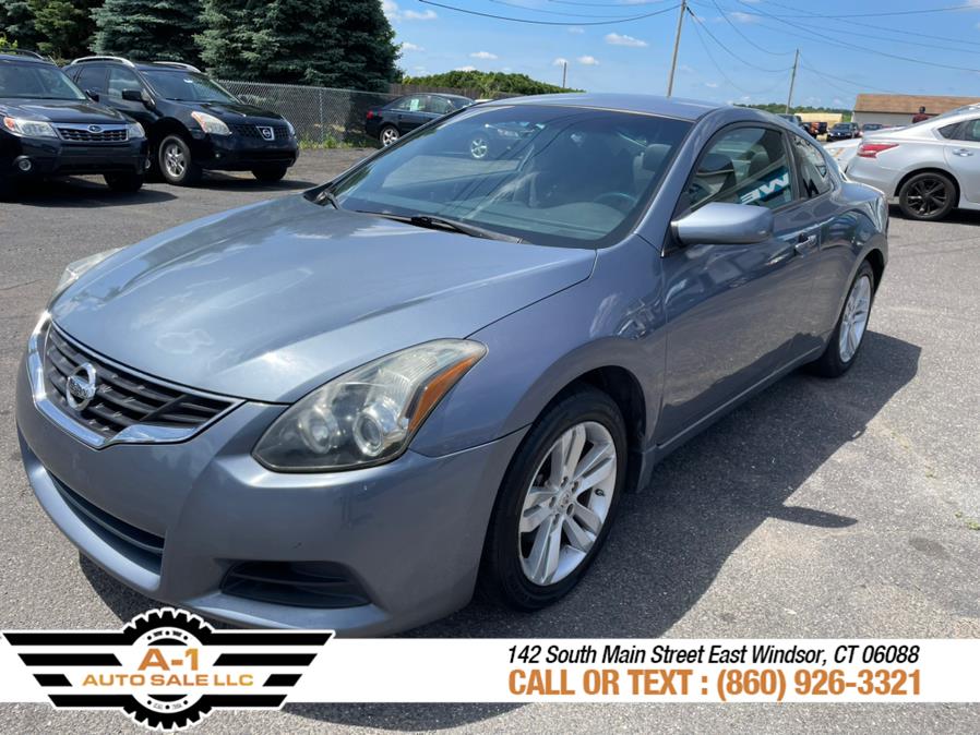 2011 Nissan Altima 2dr Cpe I4 CVT 2.5 S, available for sale in East Windsor, Connecticut | A1 Auto Sale LLC. East Windsor, Connecticut