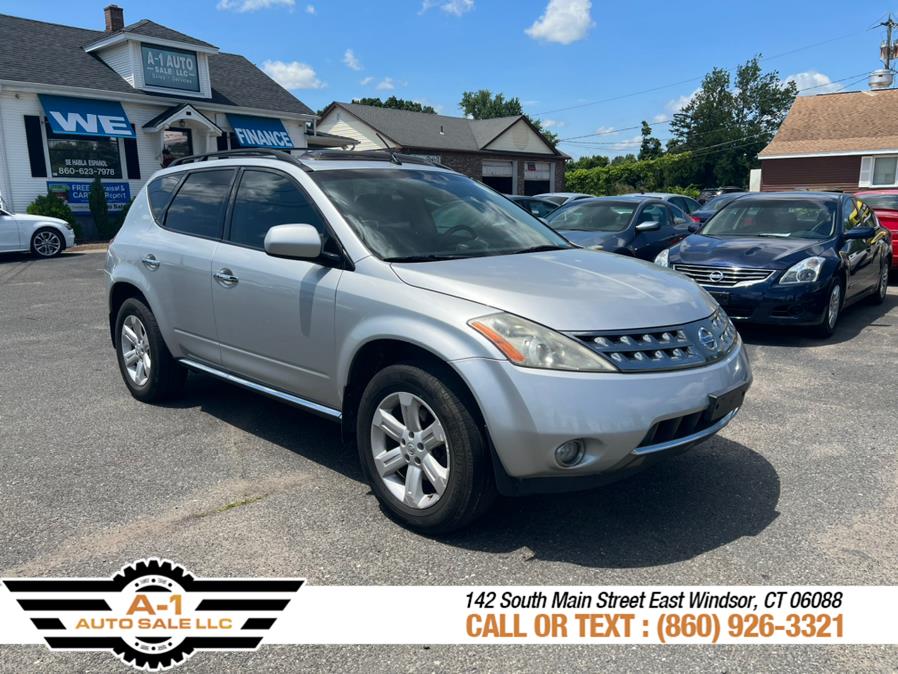 2006 Nissan Murano 4dr SE V6 AWD, available for sale in East Windsor, Connecticut | A1 Auto Sale LLC. East Windsor, Connecticut