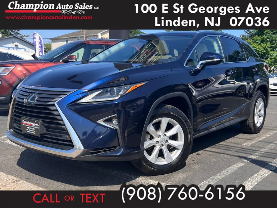 2016 Lexus RX 350 AWD 4dr F Sport, available for sale in Linden, New Jersey | Champion Used Auto Sales. Linden, New Jersey