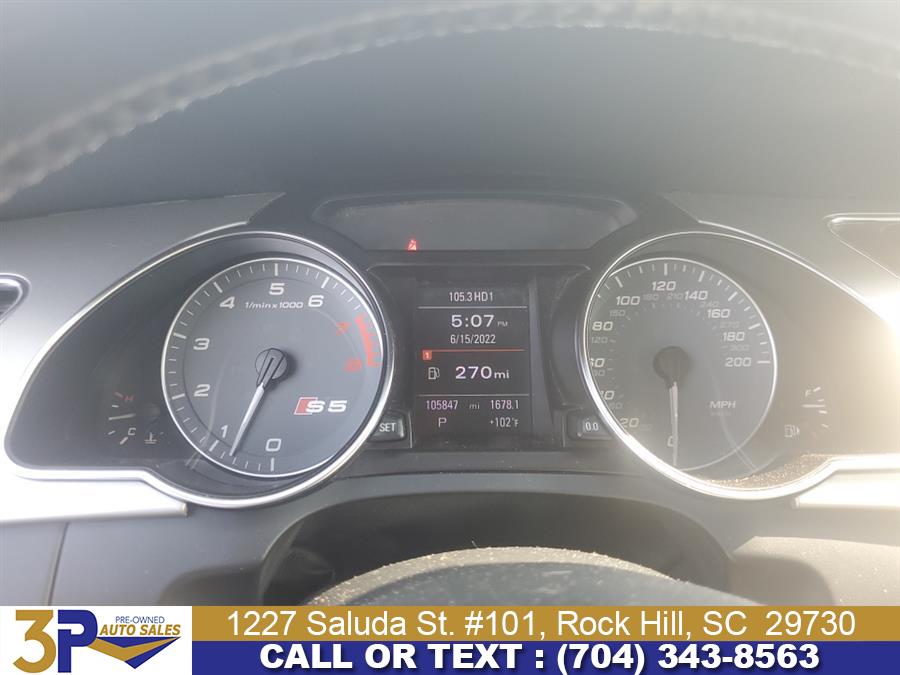 2011 Audi S5 2dr Cabriolet Prestige, available for sale in Rock Hill, South Carolina | 3 Points Auto Sales. Rock Hill, South Carolina 2011 Audi S5 2dr Cabriolet Prestige, available for sale in Rock Hill, South Carolina | 3 Points Auto Sales. Rock Hill, South Carolina