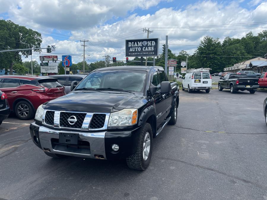 2007 Nissan Titan 4WD Crew Cab SE, available for sale in Vernon, Connecticut | TD Automotive Enterprises LLC DBA Diamond Auto Cars. Vernon, Connecticut