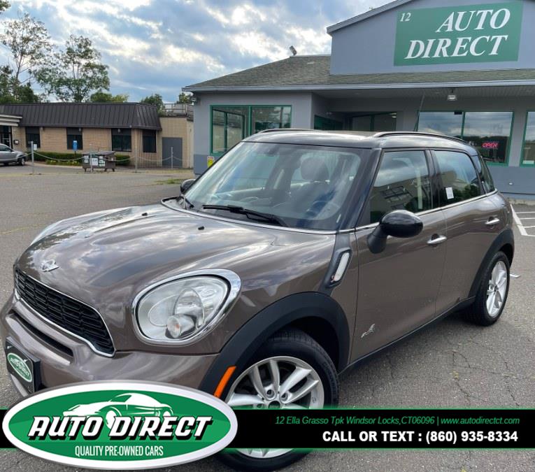 2013 MINI Cooper Countryman AWD 4dr S ALL4, available for sale in Windsor Locks, Connecticut | Auto Direct LLC. Windsor Locks, Connecticut