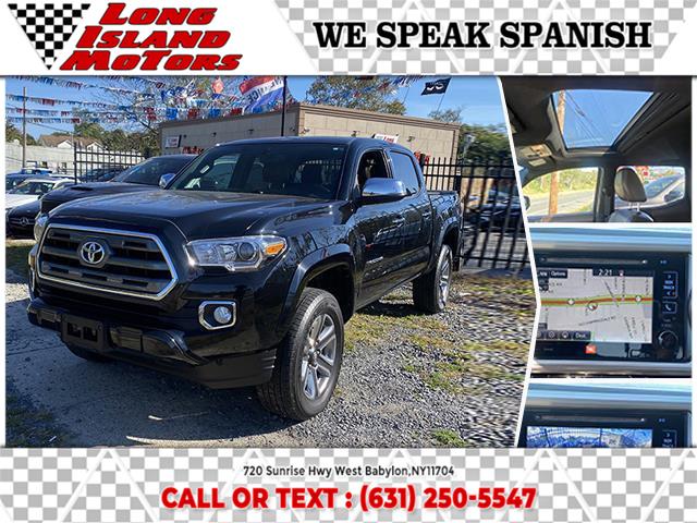 2016 Toyota Tacoma 4WD Double Cab V6 AT Limited (Natl), available for sale in West Babylon, New York | Long Island Motors. West Babylon, New York