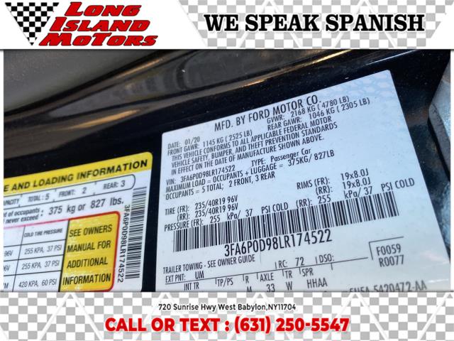 Used Ford Fusion Titanium AWD 2020 | Long Island Motors. West Babylon, New York Used Ford Fusion Titanium AWD 2020 | Long Island Motors. West Babylon, New York