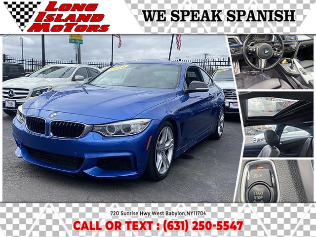 2015 BMW 4 Series 2dr Cpe 428i xDrive AWD, available for sale in West Babylon, New York | Long Island Motors. West Babylon, New York