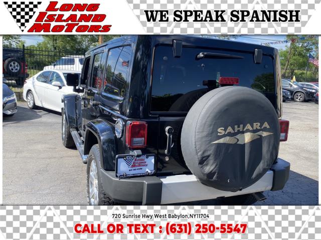 Used Jeep Wrangler Unlimited 4WD 4dr Sahara 2015 | Long Island Motors. West Babylon, New York Used Jeep Wrangler Unlimited 4WD 4dr Sahara 2015 | Long Island Motors. West Babylon, New York