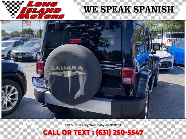 Used Jeep Wrangler Unlimited 4WD 4dr Sahara 2015 | Long Island Motors. West Babylon, New York Used Jeep Wrangler Unlimited 4WD 4dr Sahara 2015 | Long Island Motors. West Babylon, New York