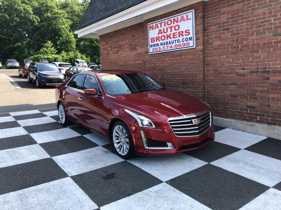 2017 Cadillac CTS Sedan 4dr Sdn 3.6L Premium Luxury AWD, available for sale in Waterbury, CT