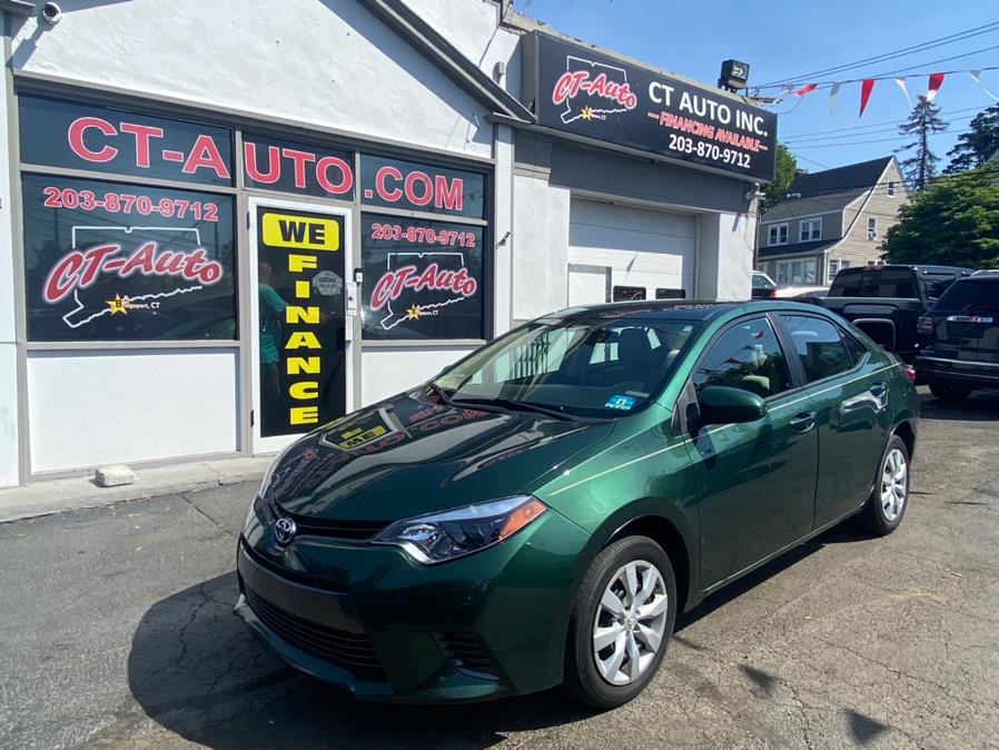 2015 Toyota Corolla 4dr Sdn CVT LE (Natl), available for sale in Bridgeport, Connecticut | CT Auto. Bridgeport, Connecticut 2015 Toyota Corolla 4dr Sdn CVT LE (Natl), available for sale in Bridgeport, Connecticut | CT Auto. Bridgeport, Connecticut