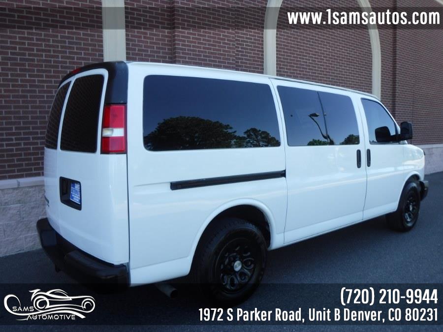 2011 Chevrolet Express Passenger RWD 1500 135" 1LS, available for sale in Denver, Colorado | Sam's Automotive. Denver, Colorado 2011 Chevrolet Express Passenger RWD 1500 135" 1LS, available for sale in Denver, Colorado | Sam's Automotive. Denver, Colorado