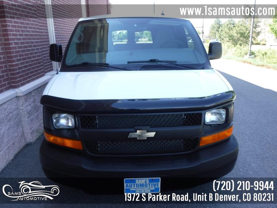 2011 Chevrolet Express Passenger RWD 1500 135" 1LS, available for sale in Denver, Colorado | Sam's Automotive. Denver, Colorado 2011 Chevrolet Express Passenger RWD 1500 135" 1LS, available for sale in Denver, Colorado | Sam's Automotive. Denver, Colorado