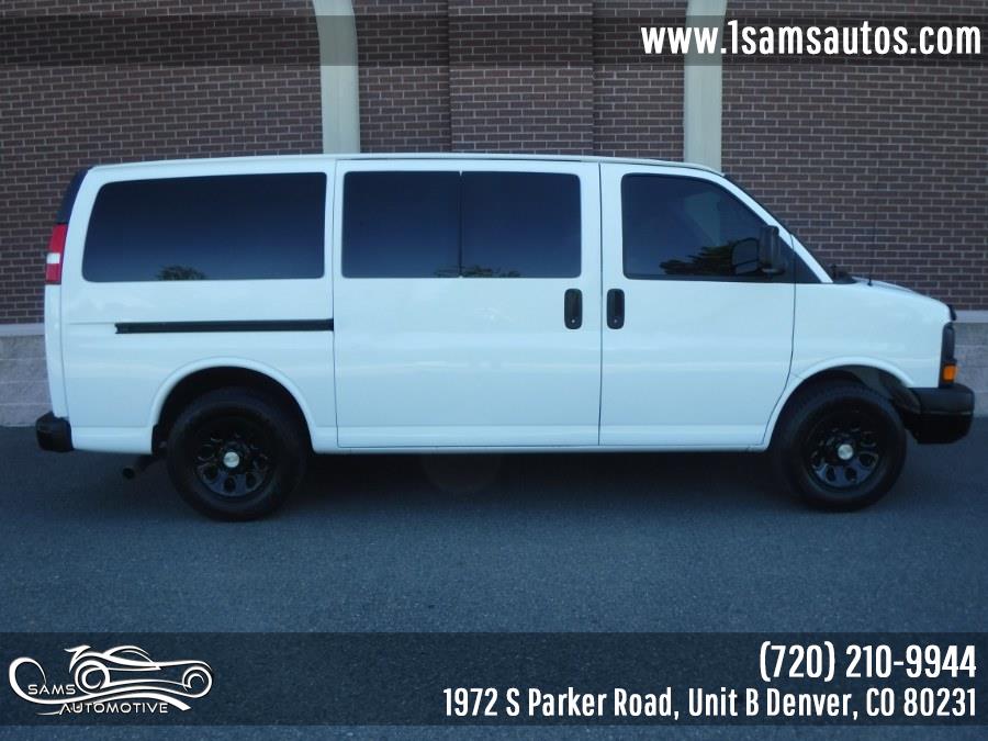 2011 Chevrolet Express Passenger RWD 1500 135" 1LS, available for sale in Denver, Colorado | Sam's Automotive. Denver, Colorado 2011 Chevrolet Express Passenger RWD 1500 135" 1LS, available for sale in Denver, Colorado | Sam's Automotive. Denver, Colorado