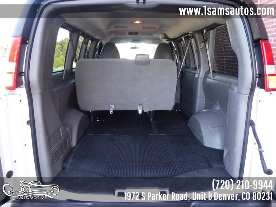 2011 Chevrolet Express Passenger RWD 1500 135" 1LS, available for sale in Denver, Colorado | Sam's Automotive. Denver, Colorado 2011 Chevrolet Express Passenger RWD 1500 135" 1LS, available for sale in Denver, Colorado | Sam's Automotive. Denver, Colorado