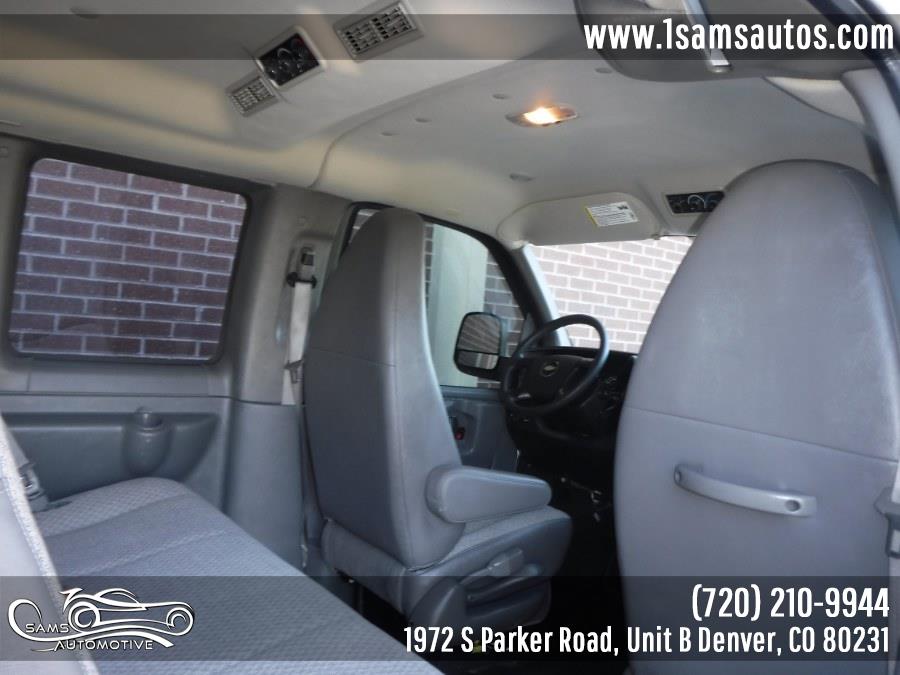 2011 Chevrolet Express Passenger RWD 1500 135" 1LS, available for sale in Denver, Colorado | Sam's Automotive. Denver, Colorado 2011 Chevrolet Express Passenger RWD 1500 135" 1LS, available for sale in Denver, Colorado | Sam's Automotive. Denver, Colorado
