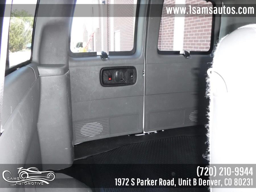 2011 Chevrolet Express Passenger RWD 1500 135" 1LS, available for sale in Denver, Colorado | Sam's Automotive. Denver, Colorado 2011 Chevrolet Express Passenger RWD 1500 135" 1LS, available for sale in Denver, Colorado | Sam's Automotive. Denver, Colorado