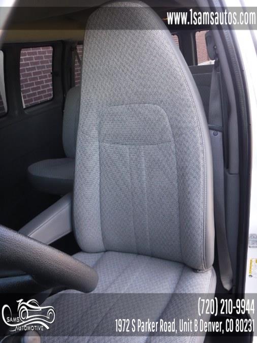 2011 Chevrolet Express Passenger RWD 1500 135" 1LS, available for sale in Denver, Colorado | Sam's Automotive. Denver, Colorado 2011 Chevrolet Express Passenger RWD 1500 135" 1LS, available for sale in Denver, Colorado | Sam's Automotive. Denver, Colorado