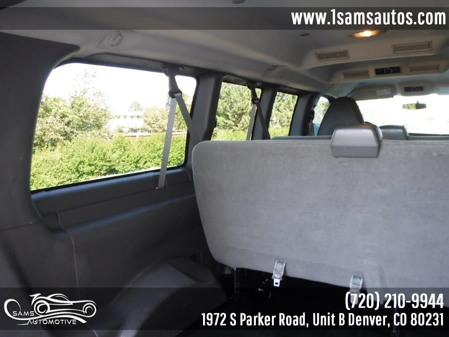 2011 Chevrolet Express Passenger RWD 1500 135" 1LS, available for sale in Denver, Colorado | Sam's Automotive. Denver, Colorado 2011 Chevrolet Express Passenger RWD 1500 135" 1LS, available for sale in Denver, Colorado | Sam's Automotive. Denver, Colorado