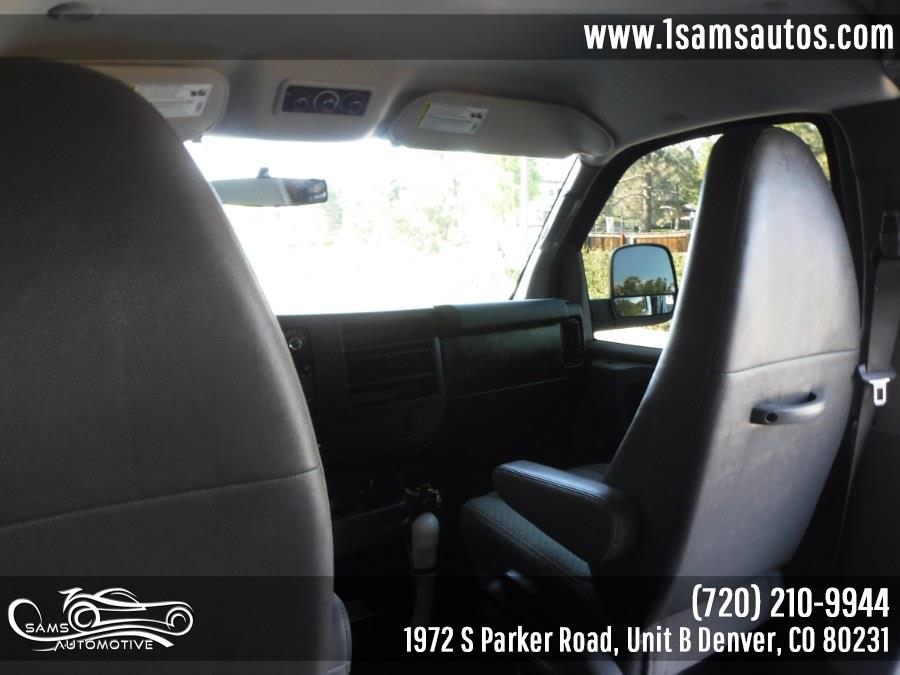 2011 Chevrolet Express Passenger RWD 1500 135" 1LS, available for sale in Denver, Colorado | Sam's Automotive. Denver, Colorado 2011 Chevrolet Express Passenger RWD 1500 135" 1LS, available for sale in Denver, Colorado | Sam's Automotive. Denver, Colorado