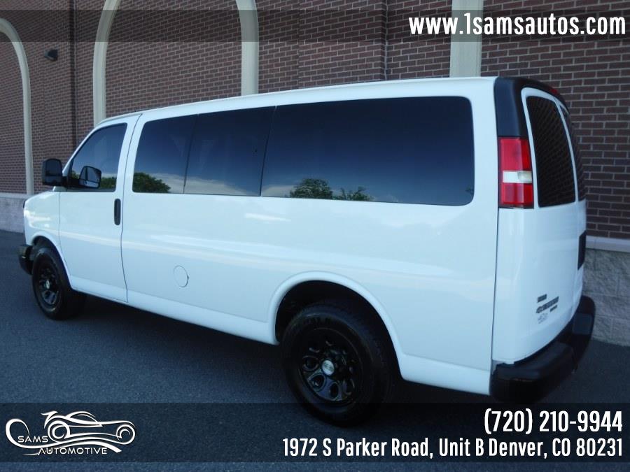 2011 Chevrolet Express Passenger RWD 1500 135" 1LS, available for sale in Denver, Colorado | Sam's Automotive. Denver, Colorado 2011 Chevrolet Express Passenger RWD 1500 135" 1LS, available for sale in Denver, Colorado | Sam's Automotive. Denver, Colorado