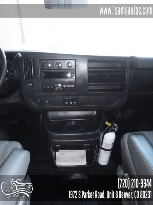 2011 Chevrolet Express Passenger RWD 1500 135" 1LS, available for sale in Denver, Colorado | Sam's Automotive. Denver, Colorado 2011 Chevrolet Express Passenger RWD 1500 135" 1LS, available for sale in Denver, Colorado | Sam's Automotive. Denver, Colorado