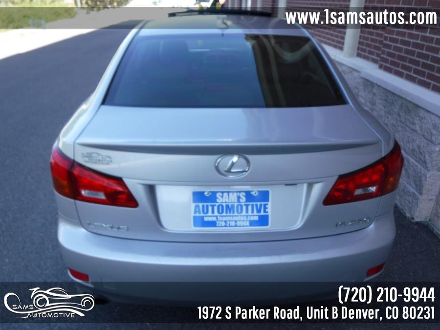 Used Lexus IS 250 4dr Sport Sdn Auto RWD 2008 | Sam's Automotive. Denver, Colorado Used Lexus IS 250 4dr Sport Sdn Auto RWD 2008 | Sam's Automotive. Denver, Colorado