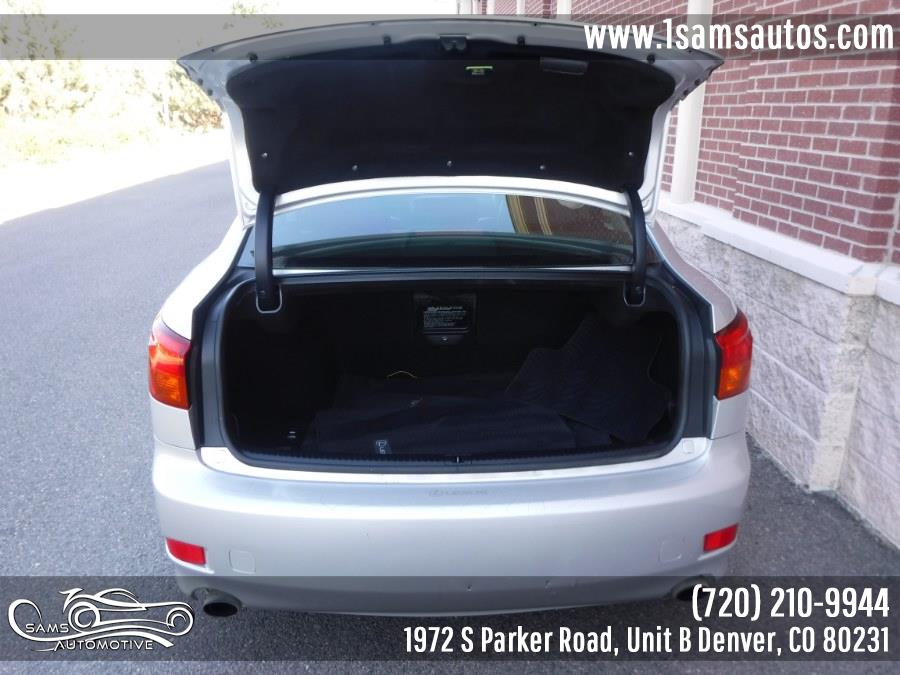 Used Lexus IS 250 4dr Sport Sdn Auto RWD 2008 | Sam's Automotive. Denver, Colorado Used Lexus IS 250 4dr Sport Sdn Auto RWD 2008 | Sam's Automotive. Denver, Colorado