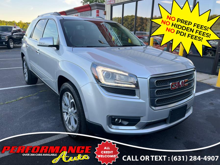 2015 GMC Acadia AWD 4dr SLT w/SLT-1, available for sale in Bohemia, New York | Performance Auto Inc. Bohemia, New York 2015 GMC Acadia AWD 4dr SLT w/SLT-1, available for sale in Bohemia, New York | Performance Auto Inc. Bohemia, New York