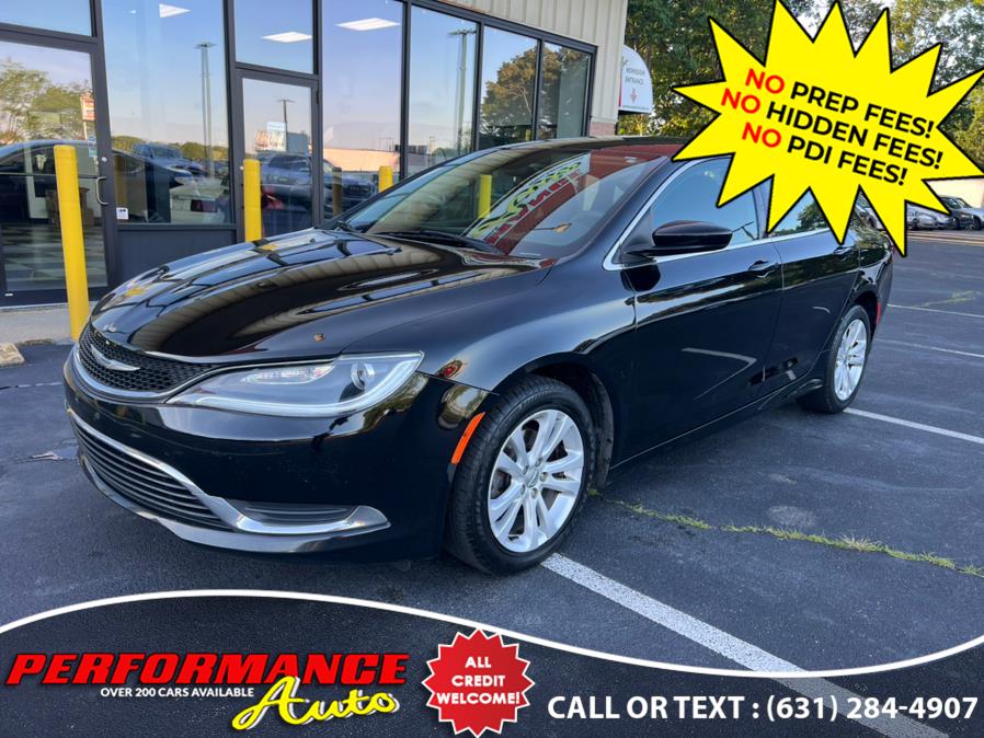 2015 Chrysler 200 4dr Sdn Limited FWD, available for sale in Bohemia, New York | Performance Auto Inc. Bohemia, New York 2015 Chrysler 200 4dr Sdn Limited FWD, available for sale in Bohemia, New York | Performance Auto Inc. Bohemia, New York