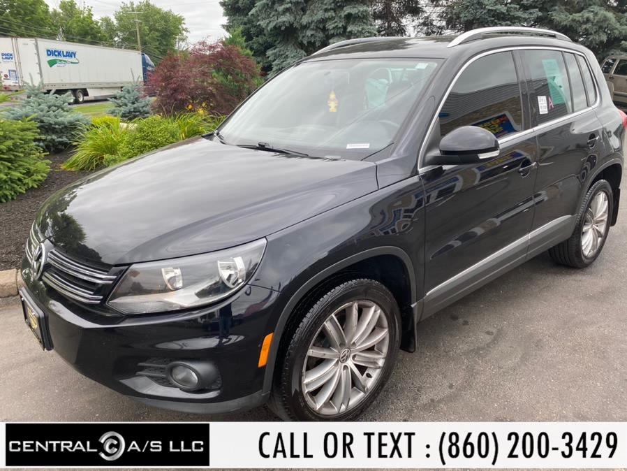 2015 Volkswagen Tiguan 4MOTION 4dr Auto SEL, available for sale in East Windsor, Connecticut | Central A/S LLC. East Windsor, Connecticut