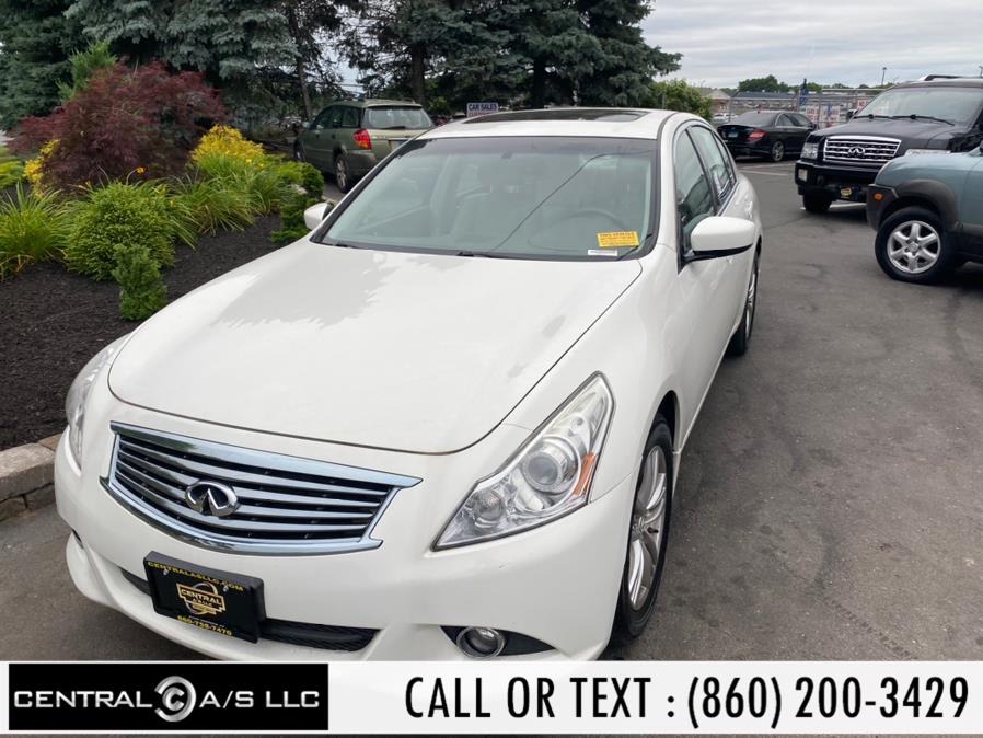 2011 Infiniti G37 Sedan 4dr x AWD, available for sale in East Windsor, Connecticut | Central A/S LLC. East Windsor, Connecticut 2011 Infiniti G37 Sedan 4dr x AWD, available for sale in East Windsor, Connecticut | Central A/S LLC. East Windsor, Connecticut
