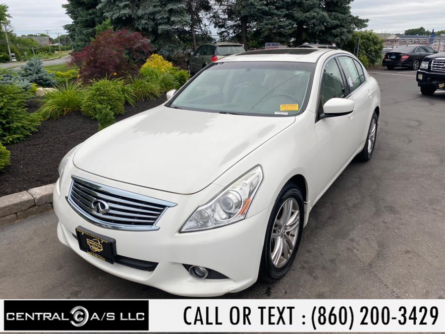 2011 Infiniti G37 Sedan 4dr x AWD, available for sale in East Windsor, Connecticut | Central A/S LLC. East Windsor, Connecticut 2011 Infiniti G37 Sedan 4dr x AWD, available for sale in East Windsor, Connecticut | Central A/S LLC. East Windsor, Connecticut