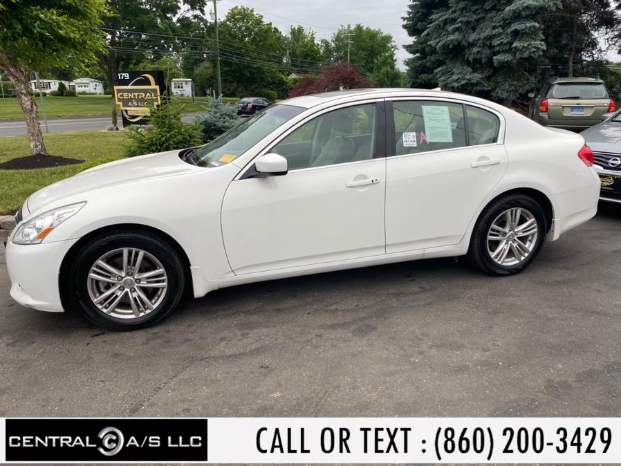 2011 Infiniti G37 Sedan 4dr x AWD, available for sale in East Windsor, Connecticut | Central A/S LLC. East Windsor, Connecticut 2011 Infiniti G37 Sedan 4dr x AWD, available for sale in East Windsor, Connecticut | Central A/S LLC. East Windsor, Connecticut