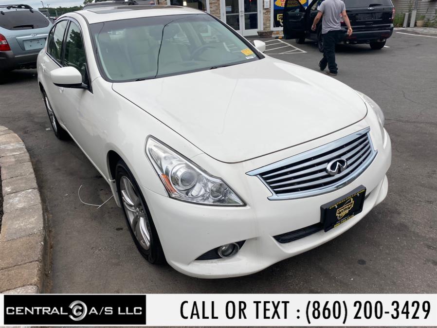 2011 Infiniti G37 Sedan 4dr x AWD, available for sale in East Windsor, Connecticut | Central A/S LLC. East Windsor, Connecticut 2011 Infiniti G37 Sedan 4dr x AWD, available for sale in East Windsor, Connecticut | Central A/S LLC. East Windsor, Connecticut