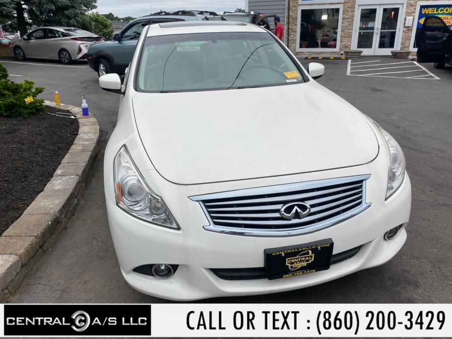 2011 Infiniti G37 Sedan 4dr x AWD, available for sale in East Windsor, Connecticut | Central A/S LLC. East Windsor, Connecticut 2011 Infiniti G37 Sedan 4dr x AWD, available for sale in East Windsor, Connecticut | Central A/S LLC. East Windsor, Connecticut